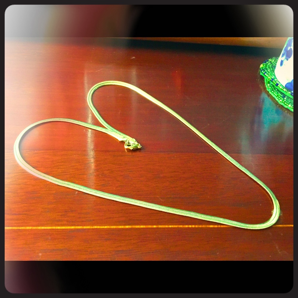 24 Inch Herringbone Necklace